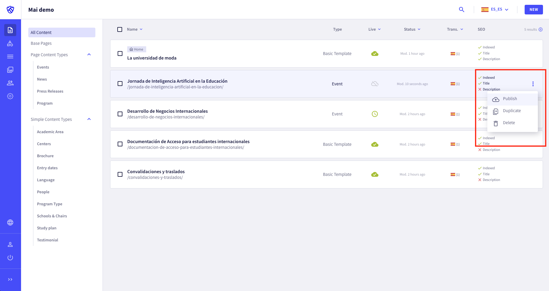 content-list